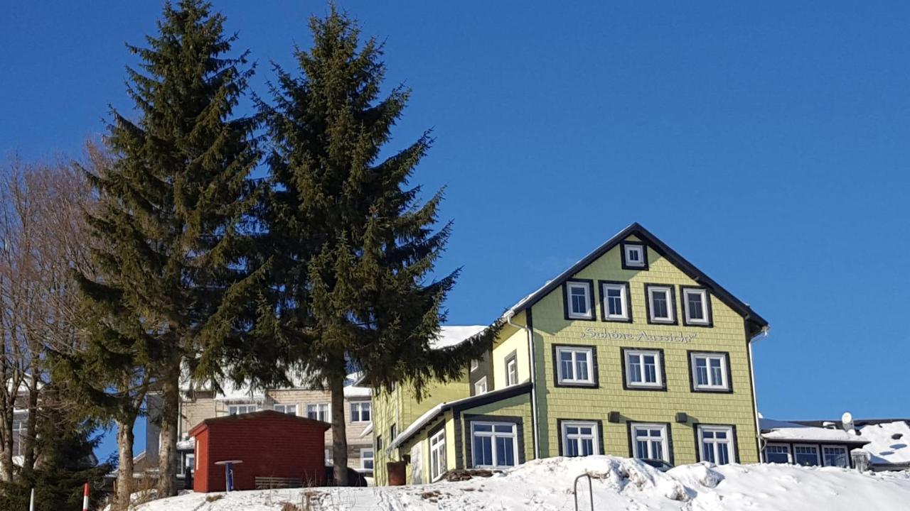 Hotel Schoene Aussicht マッサーベルク エクステリア 写真